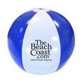 16" Inflatable Beach Ball - Blue/White